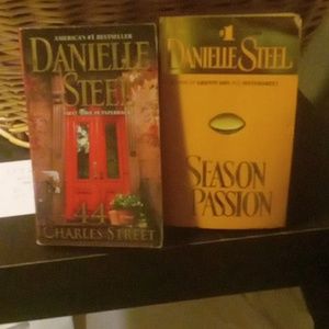 Danielle Steel paperback "Season of Passion"  and "44 Charles Street Novels